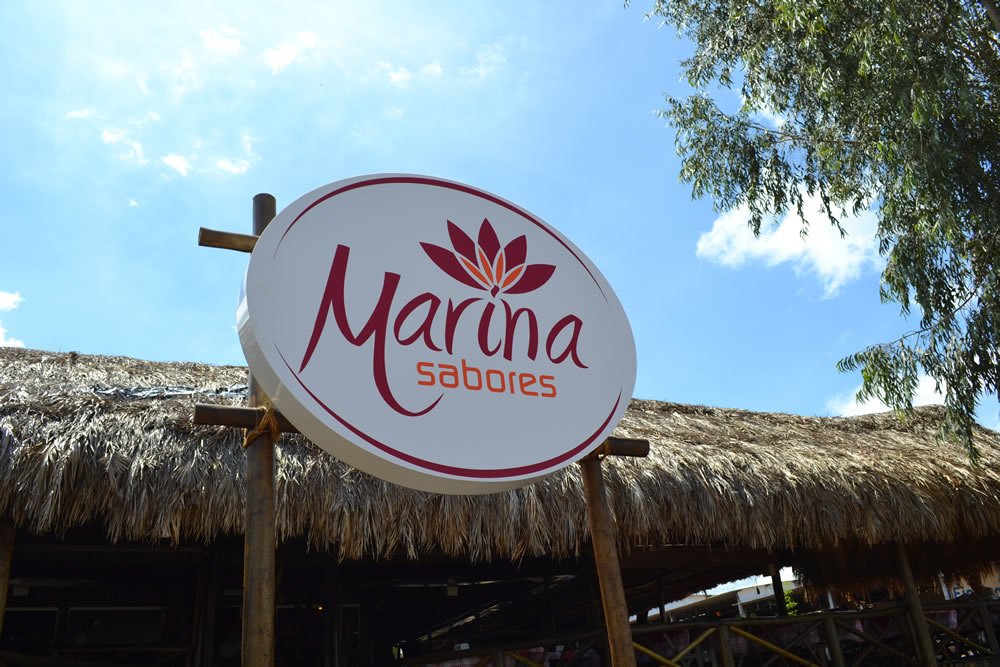 Marina Sabores — Ambiente do restaurante