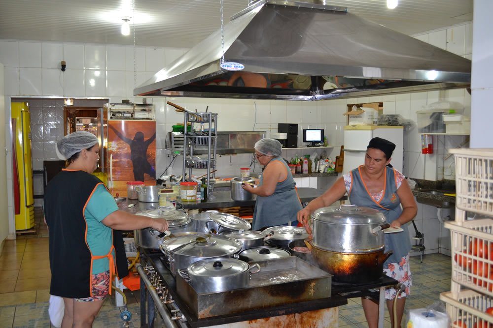 Marina Sabores — Ambiente do restaurante