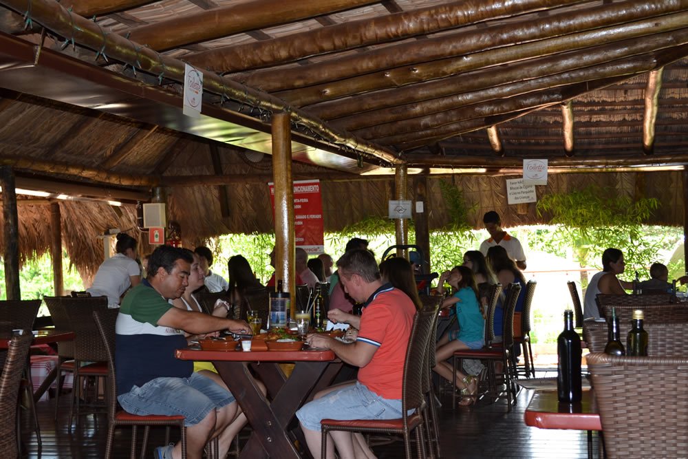 Marina Sabores — Ambiente do restaurante